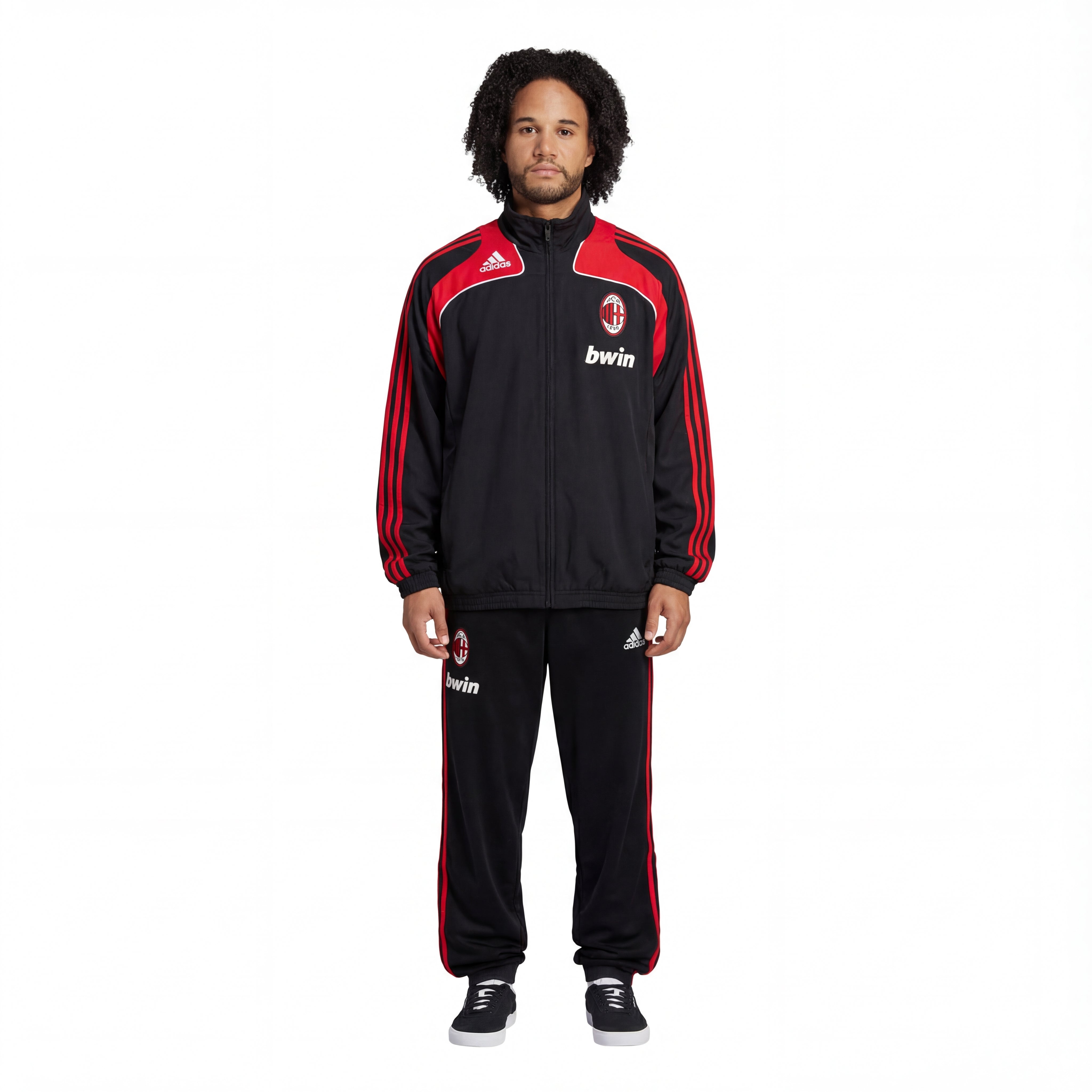 Adidas x AC Mailand Vintage-Jacke 2008/09