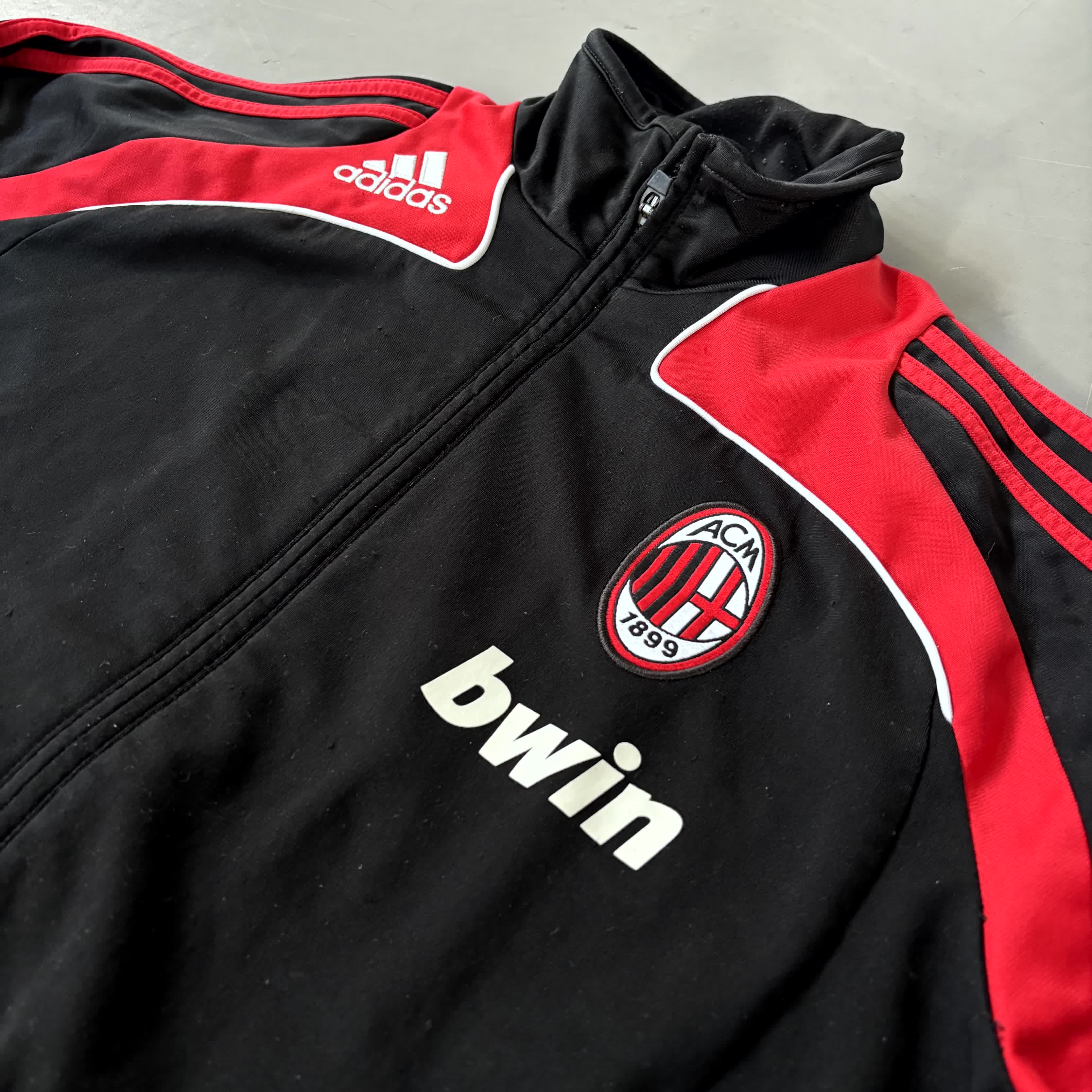 Adidas x AC Mailand Vintage-Jacke 2008/09