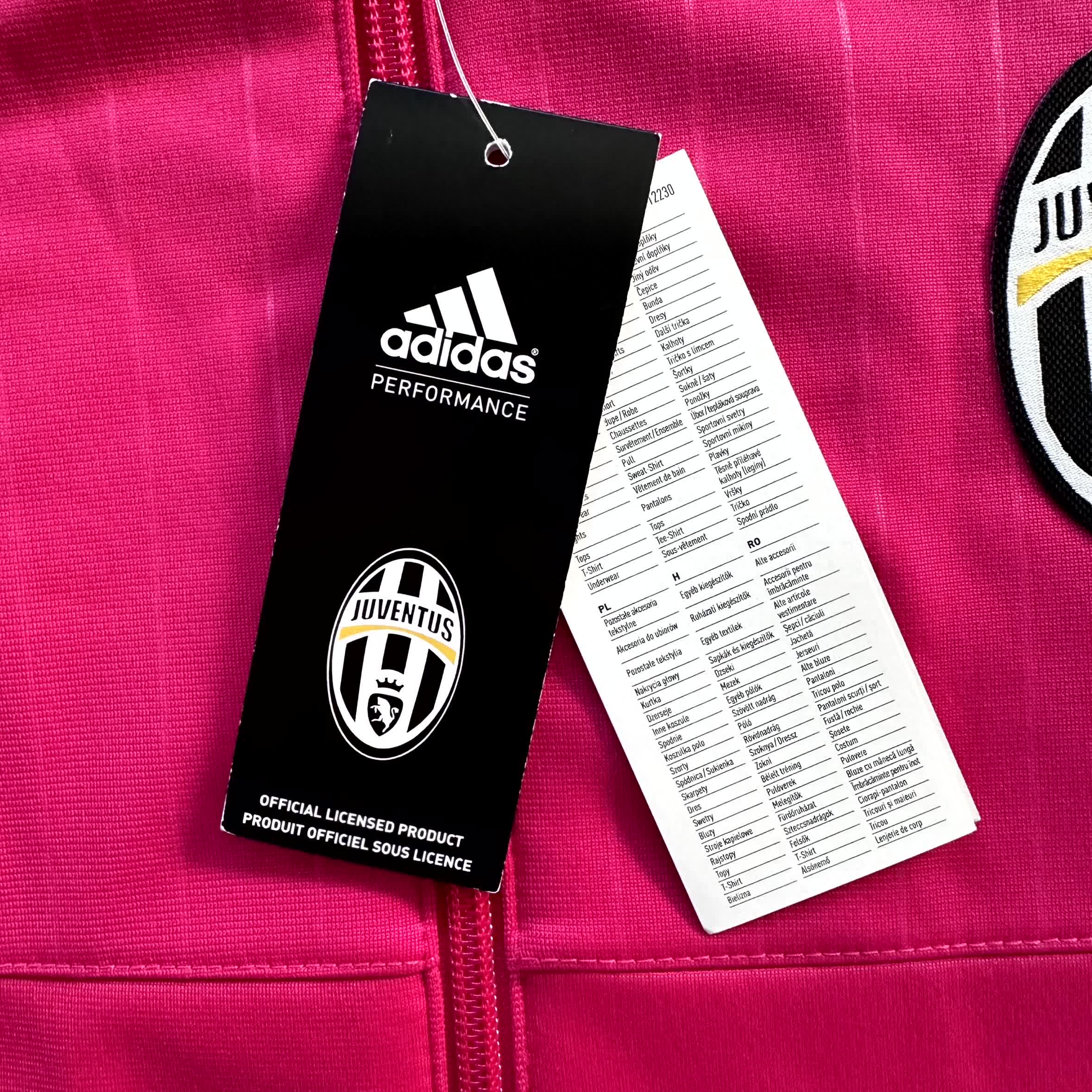 Adidas x Juventus Turin Vintage Jacke 2015/16