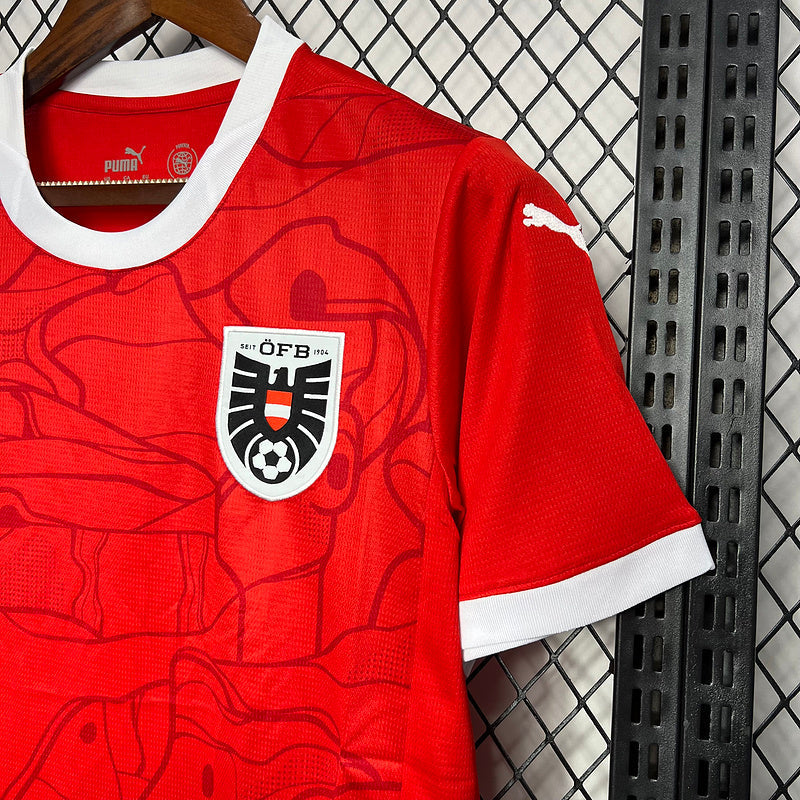 Österreich 24/25 Heim Vermelha