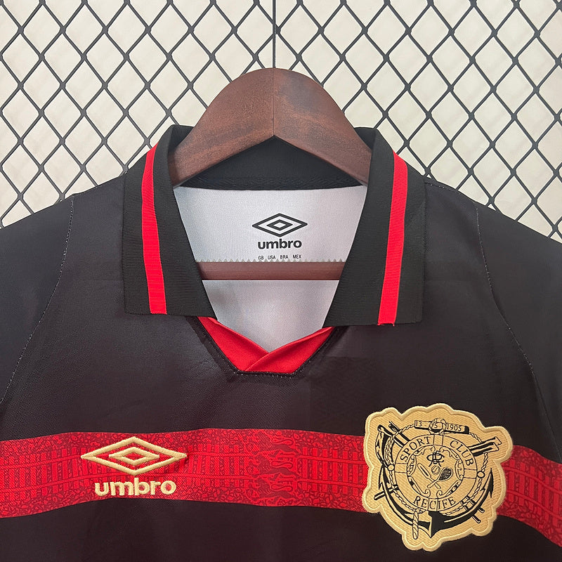 Jersey 24/25 Recife Sport Startseite Alle Sponsoren