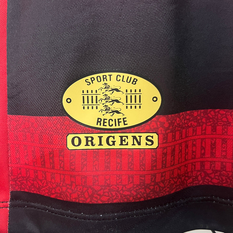 Jersey 24/25 Recife Sport Startseite Alle Sponsoren