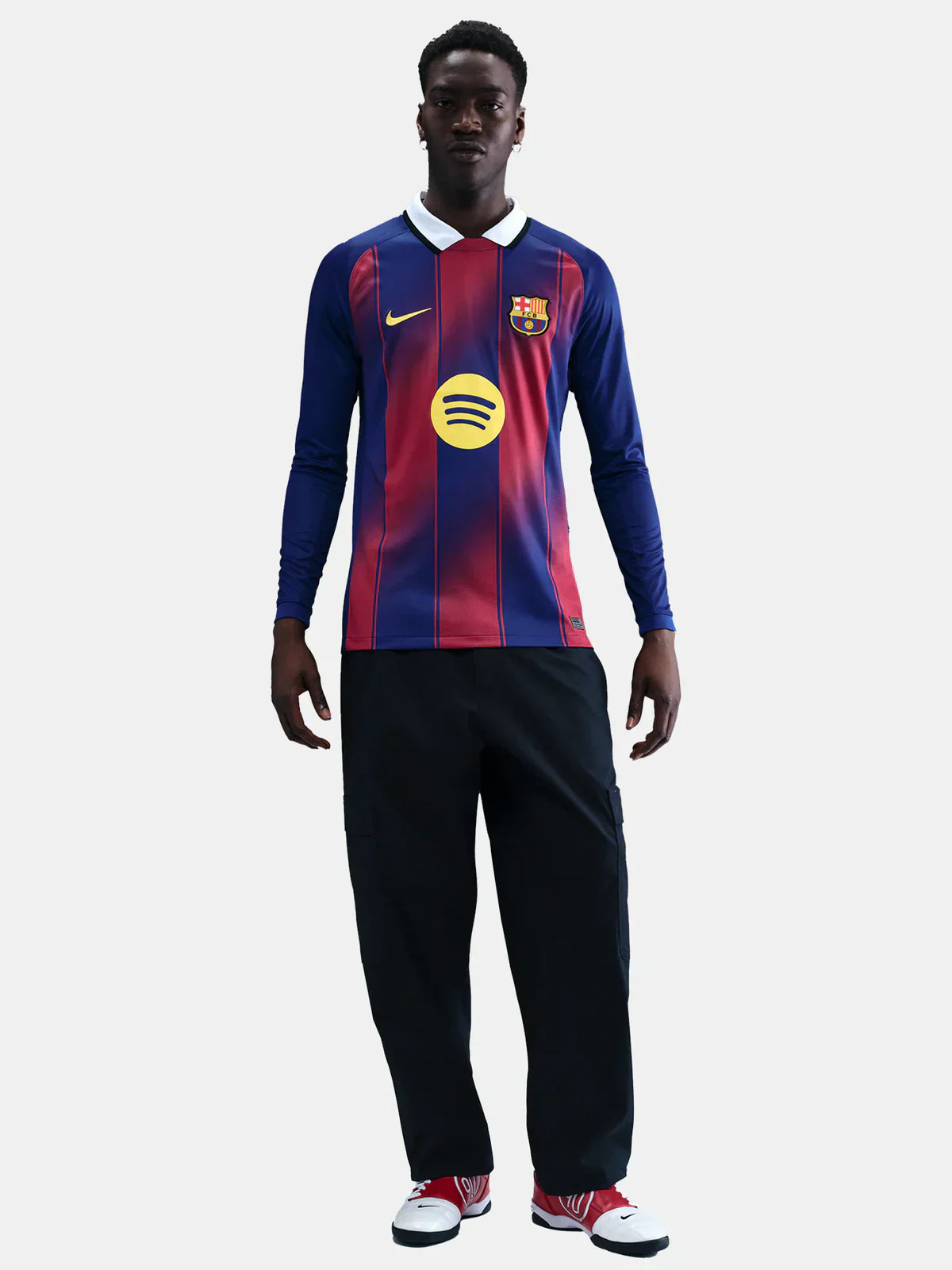 FC Barcelona Langarm-Heimtrikot 25/26