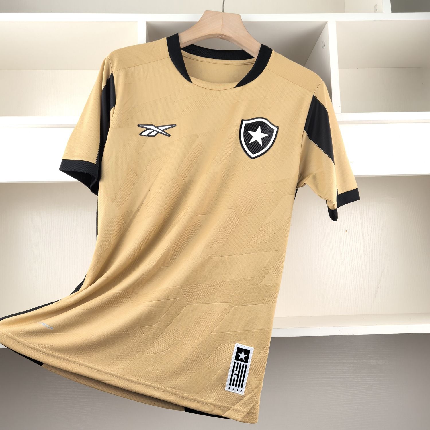 Jersey Botafogo 24/25 - Preto e Dourado