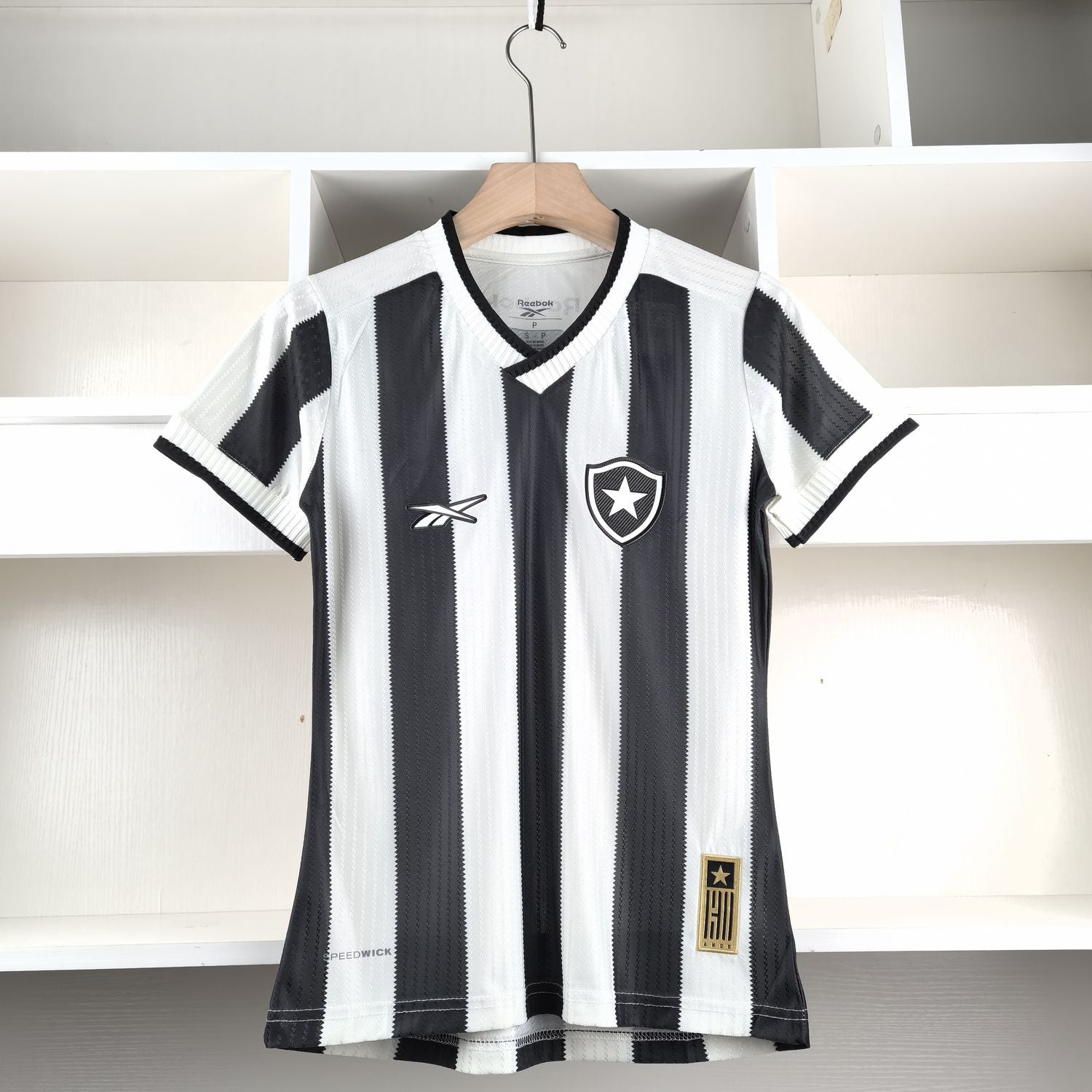 Jersey Botafogo I 24/25 Feminino - Preto e Branco