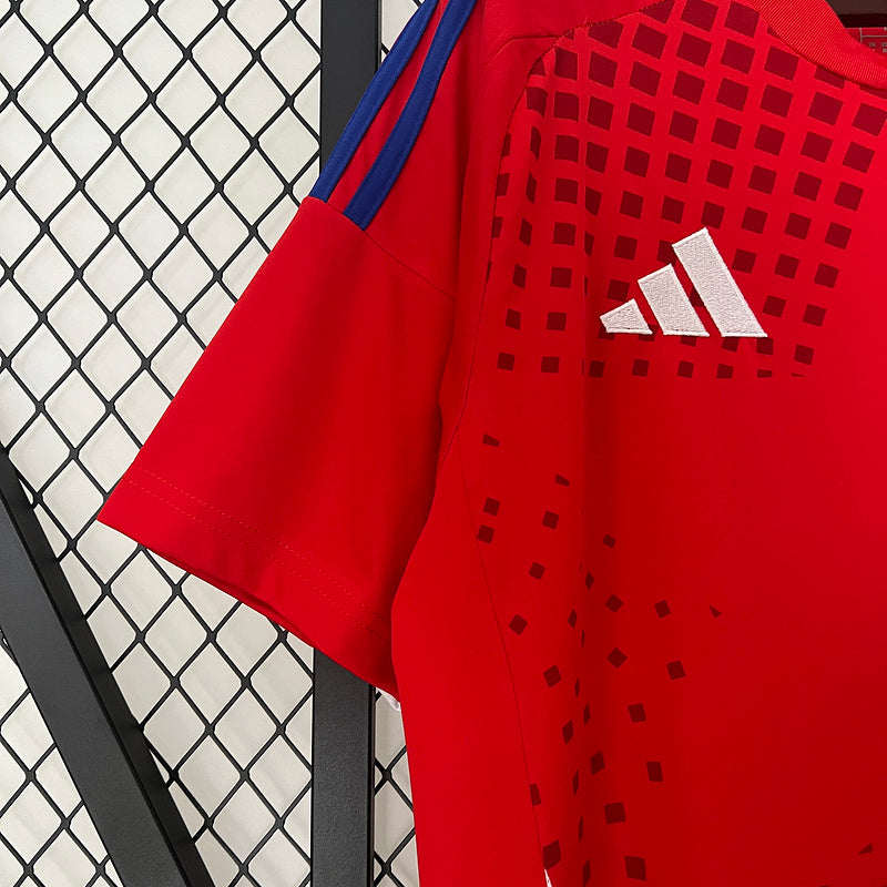 Jersey Chile 24/25 Home I - Vermelho