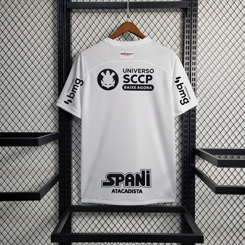 Jersey Corinthians All Sponsors Branco