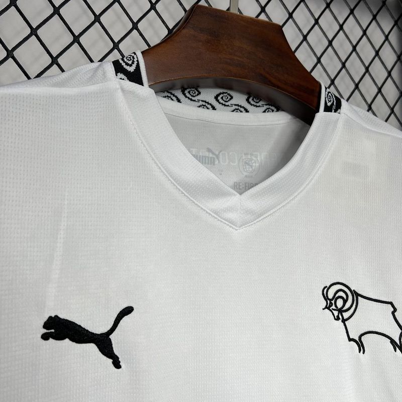 Trikot von Derby County Fc l 24/25 Branco