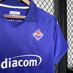 Trikot Fiorentina Home 24/25 Torcedor Masculino - Roxo