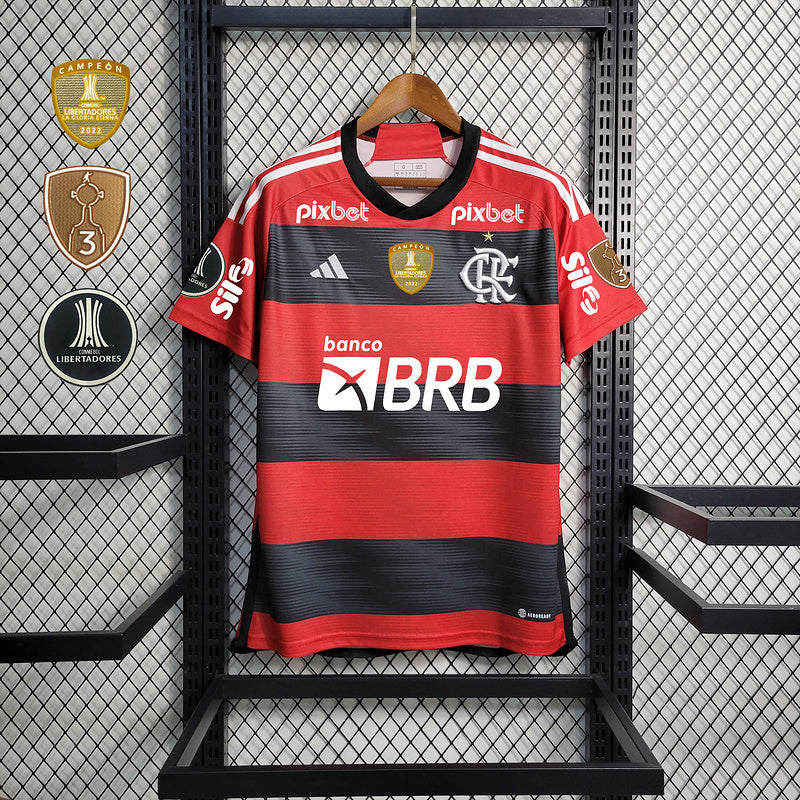 Jersey Flamengo All Sponsors + Patches