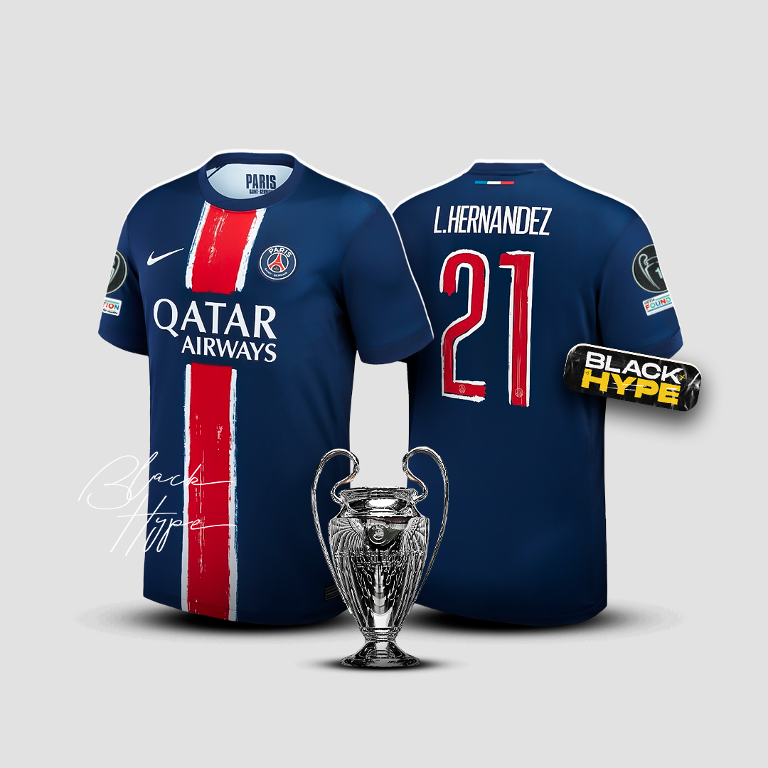 Jersey Lucas Hernandez PSG 24/25 Home - Champions League