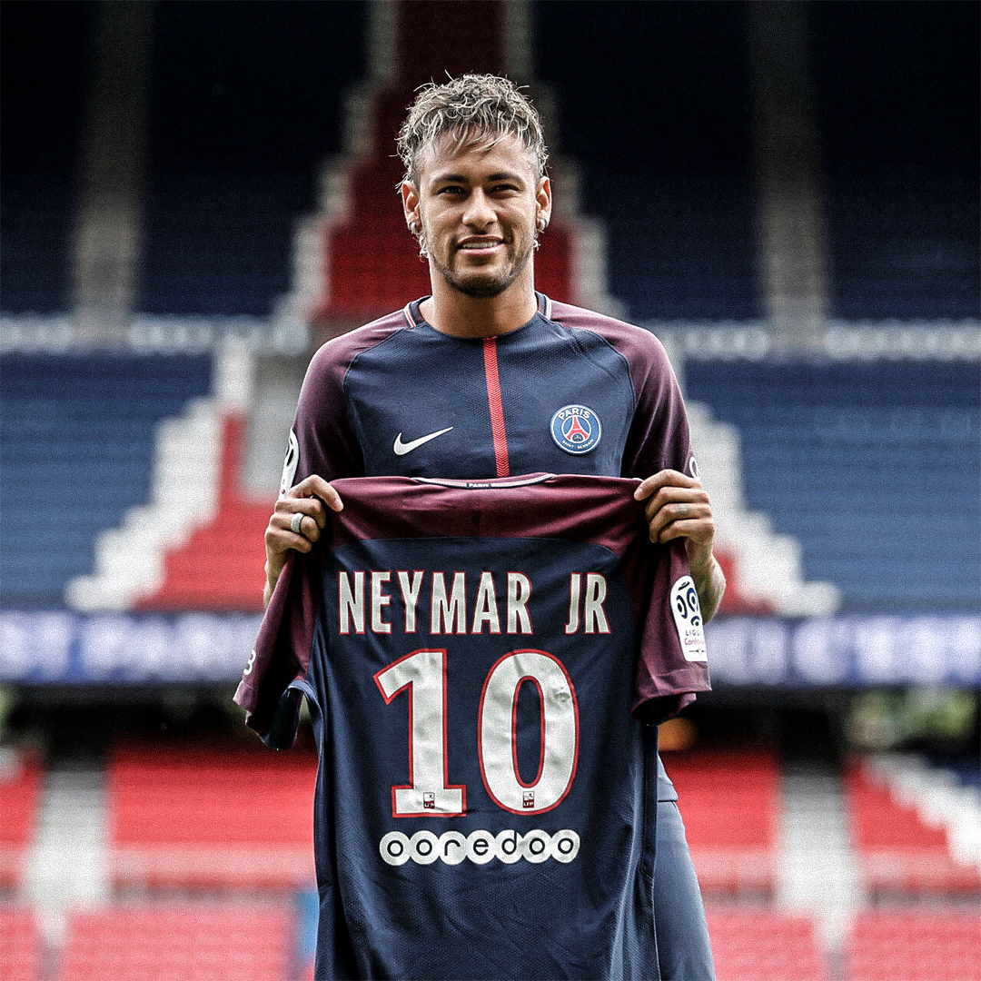 Jersey Neymar Jr Psg 17-18 Legend