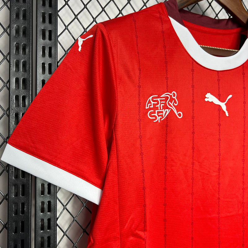 Trikot Seleção da Suiça l – 24/25