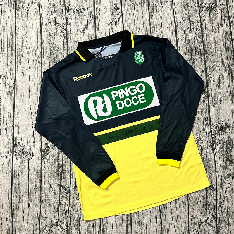 Jersey Sporting 99/00 Long Sleeve - Away Retro
