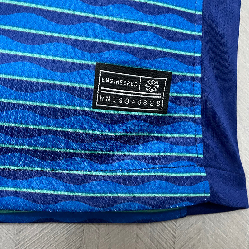 Jersey Damen Brasilien II 24/25 Nike - Gestreift