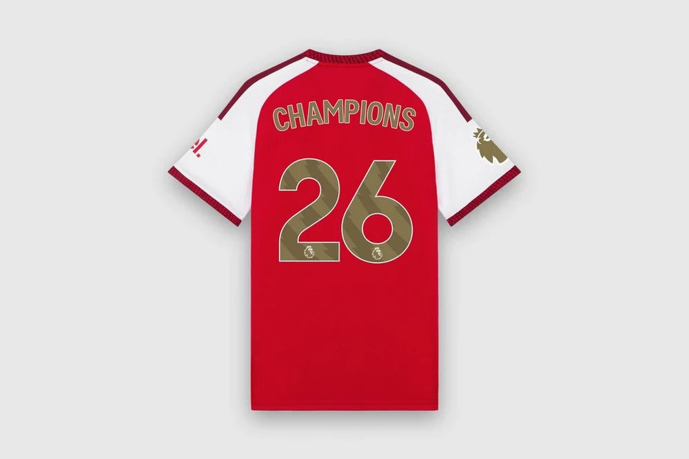 Jersey Arsenal Home Player 26/27 Premier League Champions