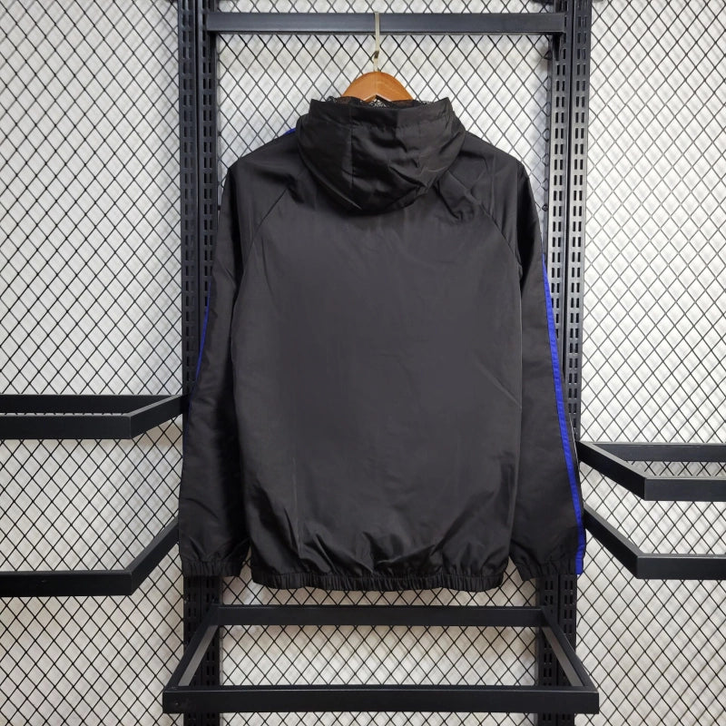 Windbreaker Bélgica 24/25 - Preto e Vermelho