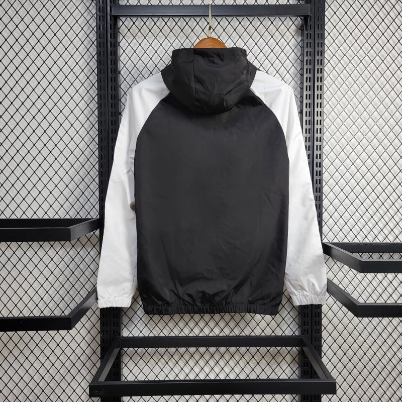 Windbreaker Benfica 24/25 - Preto e Branco