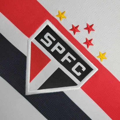 Trikot 24∕25 LangarmSão Paulo Branco 