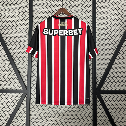 Trikot 24/25 São Paulo Auswärts + Alle Sponsoren 