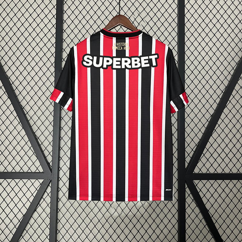 Trikot 24/25 São Paulo Auswärts + Alle Sponsoren 