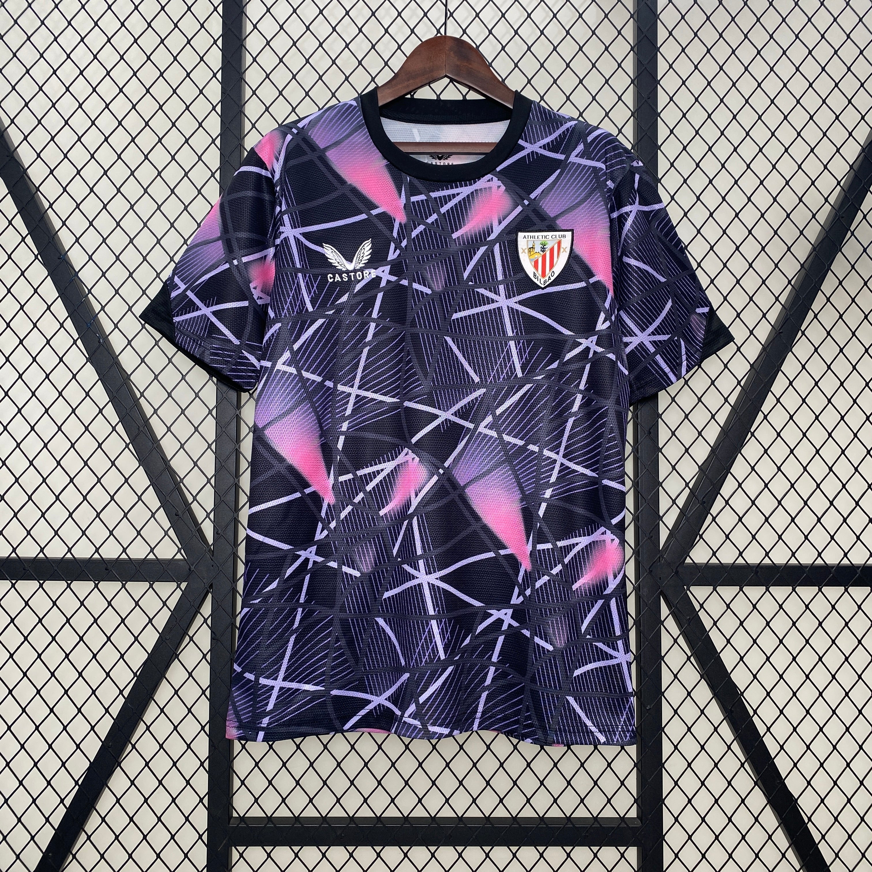 Jersey Athletic Bilbao 24/25 - Roxo e Rosa