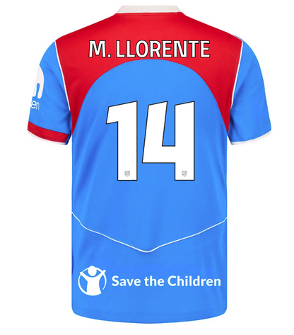 アトレティコ・マドリード 25/26 サード #14 M. LLORENTE ユニフォーム