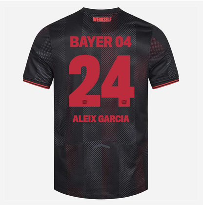 Trikot Bayer Leverkusen 25/26 Home #24 ALEIX GARCIA 