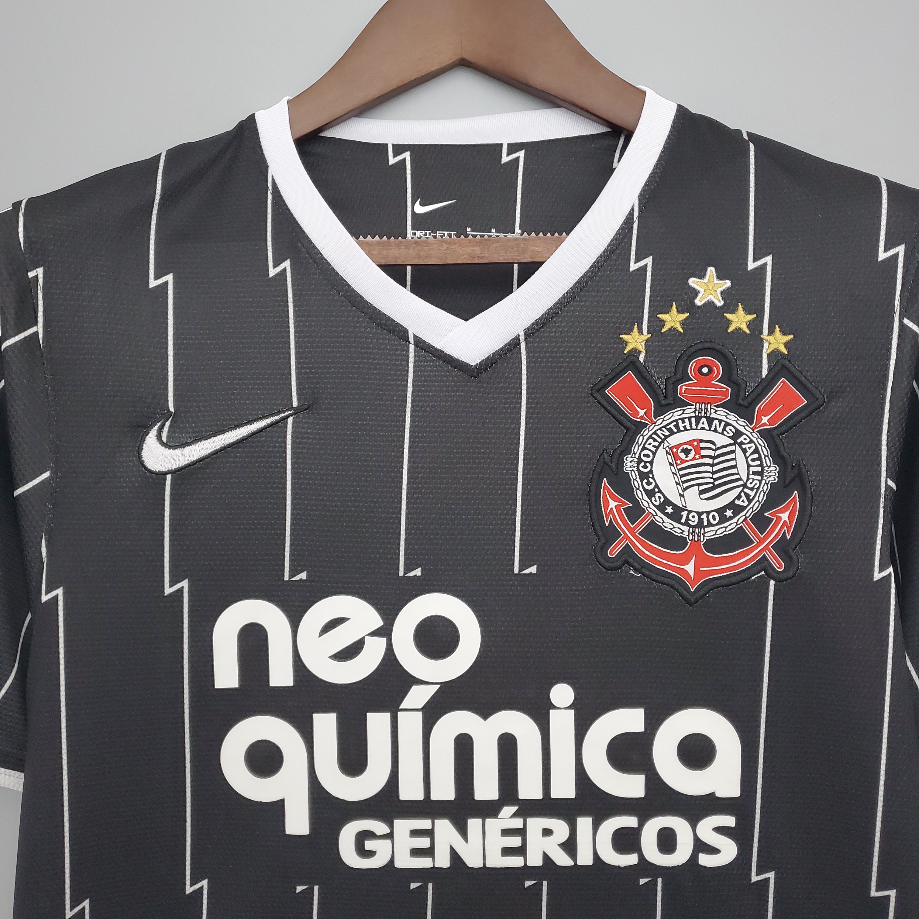 Jersey Corinthians Retrô 11/12 - Preto