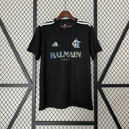 Jersey do Flamengo 24/25 Balmain - Preto