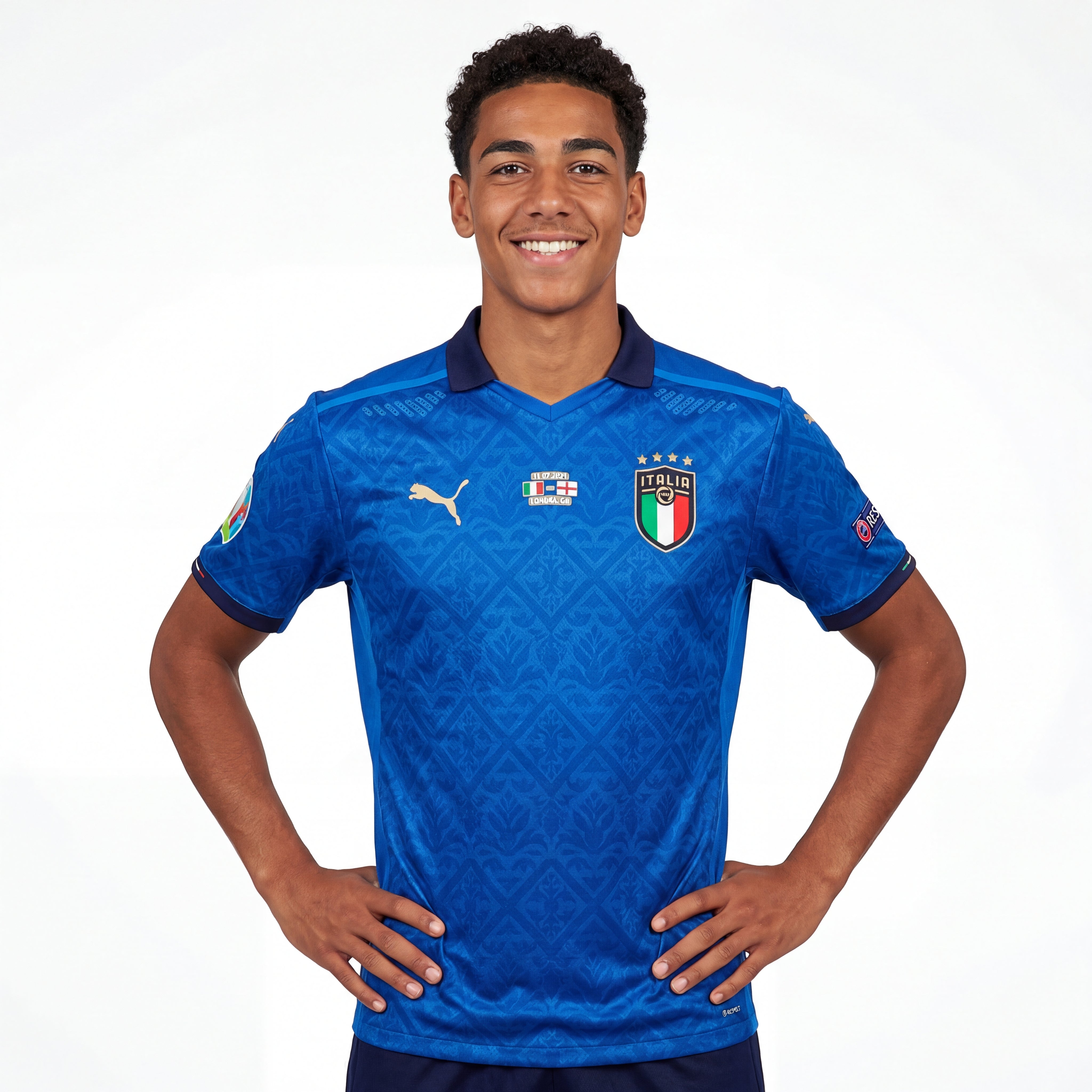 Jersey Italy [Final Wembley] 2021 Puma - Blue
