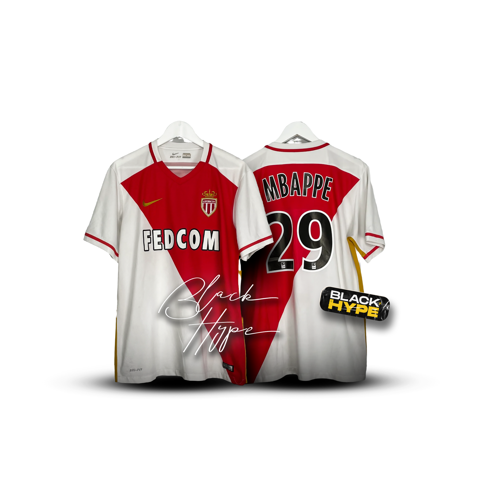 Jersey Mbappé Monaco 16-17 Legend