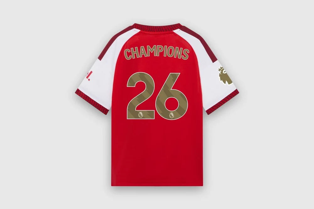 Kids Arsenal Home 26/27 Premier League Champions