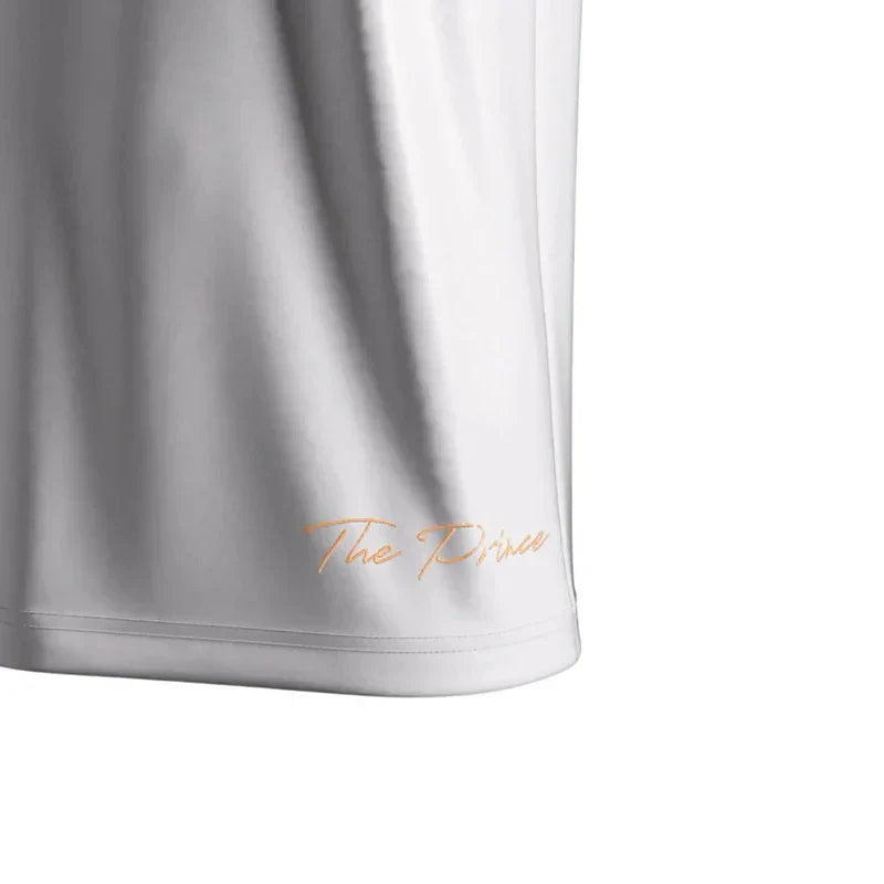 PRÉ-VENDA Jersey The Prince Santos 24/25 Branca - Comma Masculino Torcedor