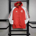Windjacke Flamengo 24/25 - Branco e Vermelho 