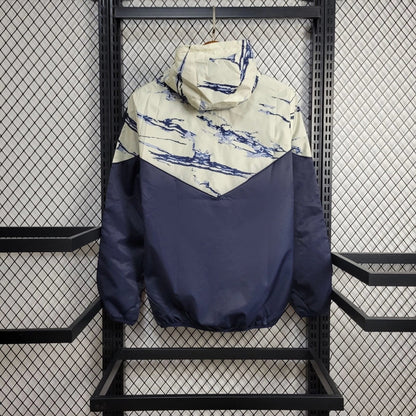 Windjacke Real Madrid 24/25 - Blau Weiß 